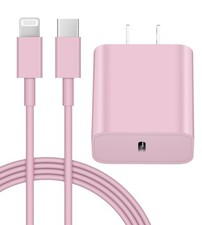 iPhone 14 13 12 Fast Charger 20W PD USB C Wall Charger with 6FT Fast Charging...