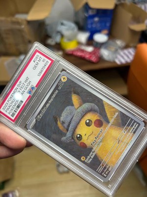 2023 Pokemon Van Gogh Pikachu SVP 085 Custom Kunstkarte(Equivalent to PSA 10)