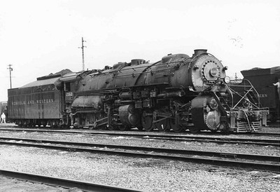 Norfolk & Western No. 2160 2-8-8-2 Mallet class Y6a of 1942 5 x 7 Photo