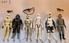 Vintage star wars  x 6  imperial troopers  lot 1  ( READ DISCRIPTION)  77 - 83
