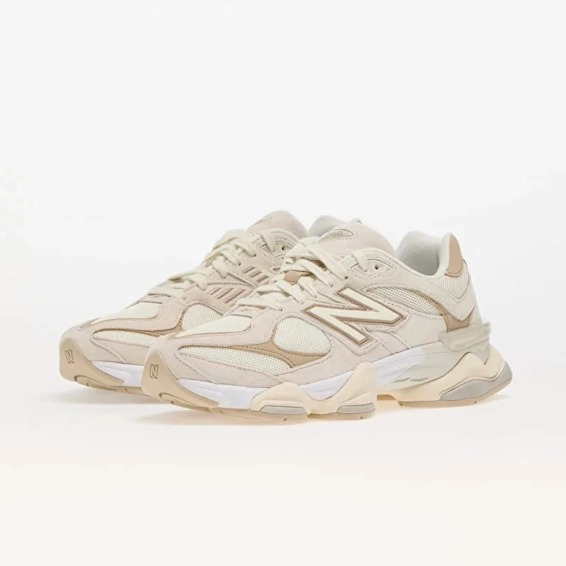 Zapatos de gimnasia New Balance 9060 beige/marrón para hombre/mujer