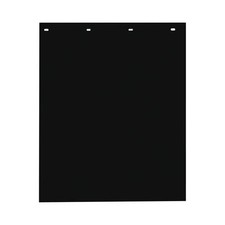 Buyers Polymer Mud Flaps for Big Rigs and Semi Trucks, 24" x 30" - Black Pair 