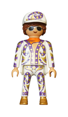 Playmobil Figur Rockstar DJ Rapper Sänger Musik