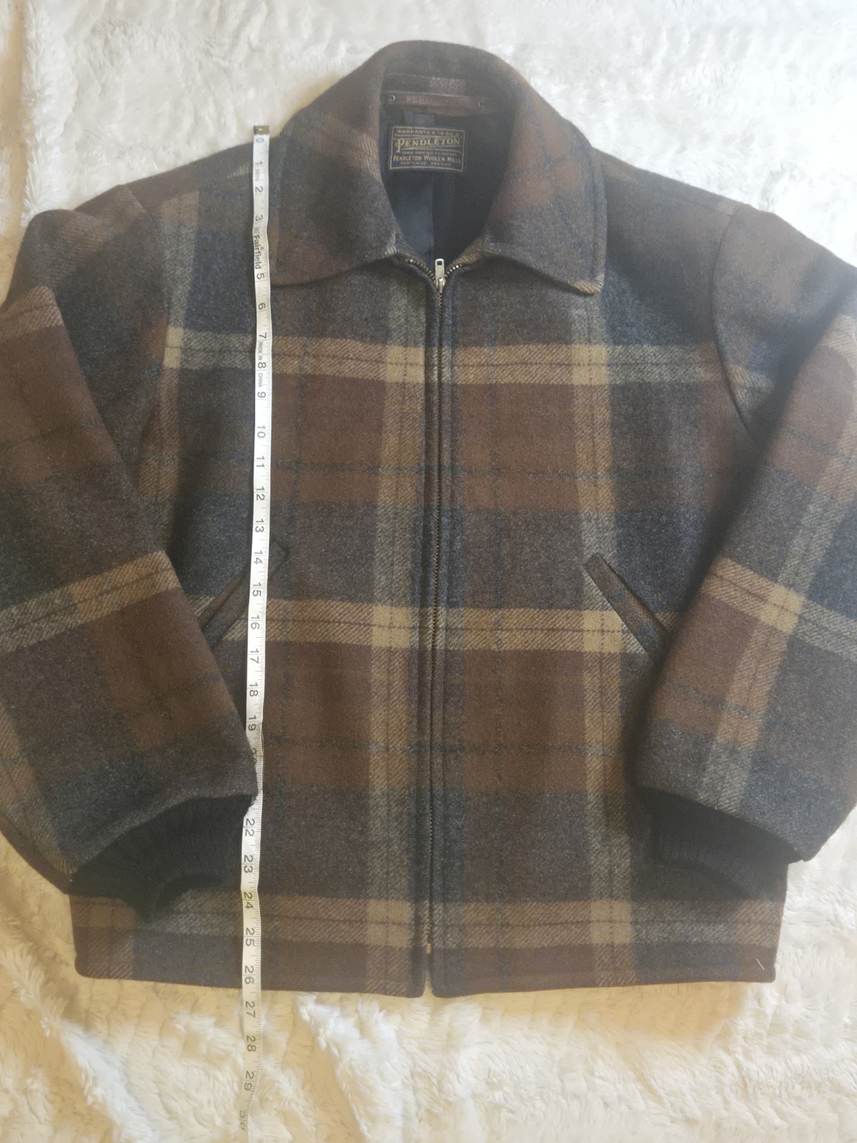 Pendleton Vtg Ricky Jacket Pendleton Wool Zip Fro… - image 3