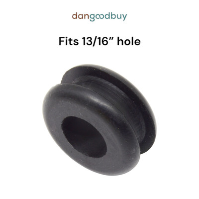 Rubber Grommet to fit 13/16'' Hole 1/4'' Thick Panel - 1/2'' Inner Diameter
