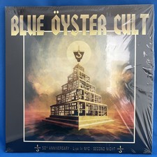 BLUE OYSTER CULT “50th Anniversary Live 2022 In NYC Second Night” 3-LP Vinyl BLUE OYSTER CULT “50th Anniversary Live 2022 In NYC Second Night” 3-LP Vinyl