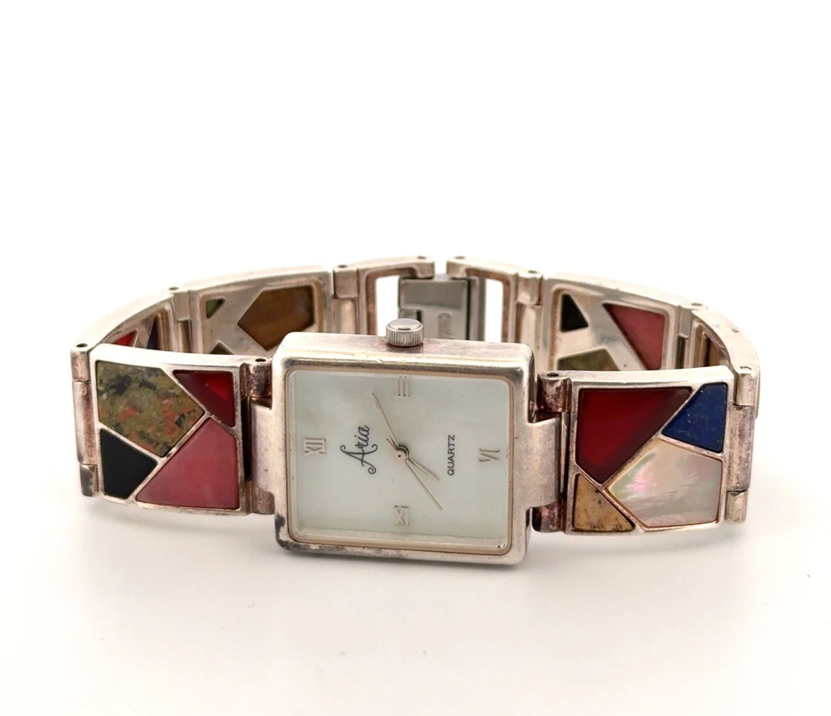 Aria Sterling Silver Band Wristwatches for sale | eBay display picture 2
