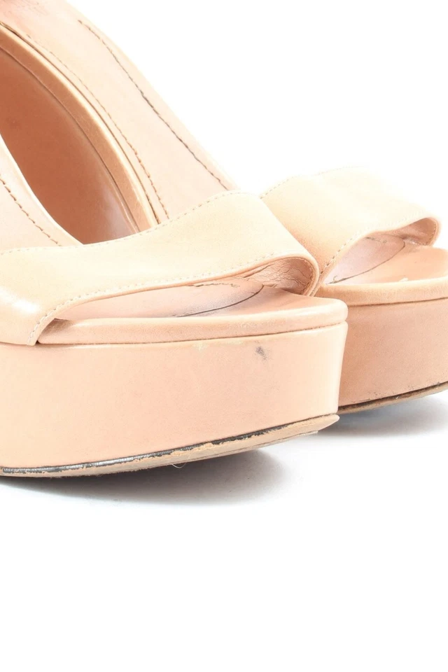 VINCE CAMUTO Compensé Dames Sandales à talons hauts T EU 38 crème - Photo 3/4