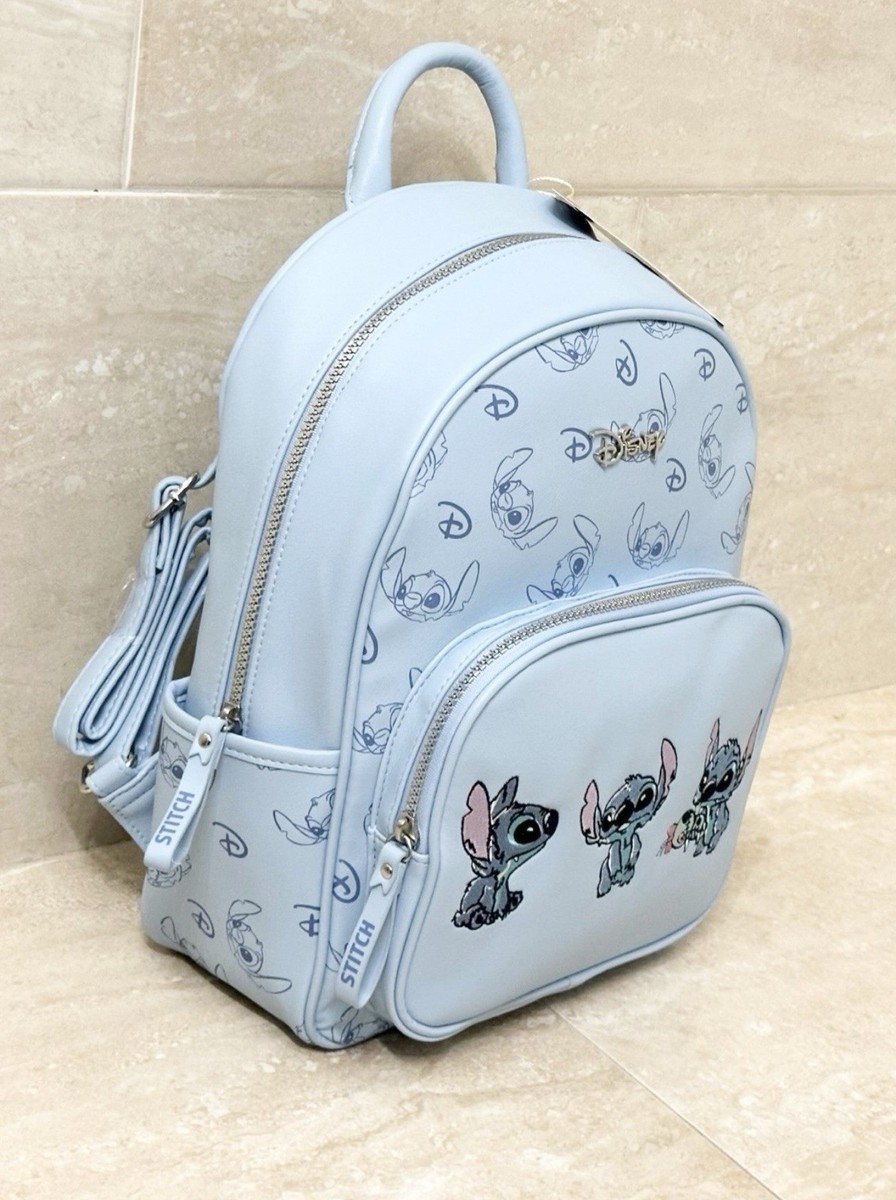 Disney Lilo & Stitch Scrump Faux Leather Backpack {13.5”x10  display picture 1