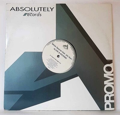 White Spaces - Alive And Kicking - Vinyl VG+/VG LP