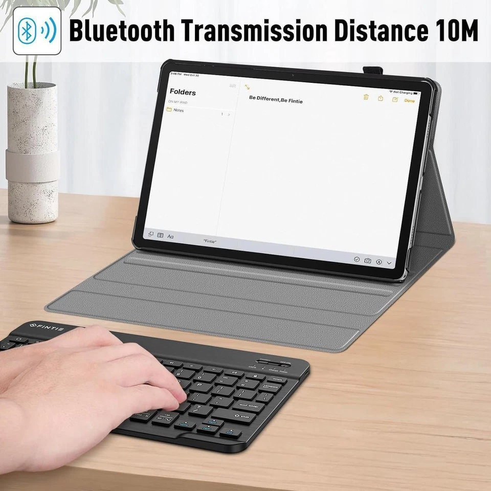 Wireless Keyboard Case for Lenovo Tab M9 9" 2023 TB310XU TB310FU with Mouse - Image 4 of 4