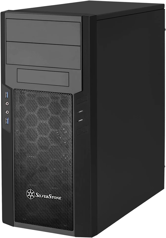 SilverStone SST-PS13B - Cabinet Precision Mid-Tower ATX Silent, finestrato, nero - Immagine 3 di 4