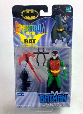 Sub Pulse Detonator Robin Batman Spectrum of the Bat Figure New Hasbro 2002
