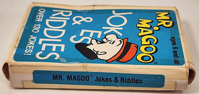 Mr. Jokes 3枚 Vintage Mr Magoo Jokes and Riddles No. 467 - 130+ Jokes Cards Rare