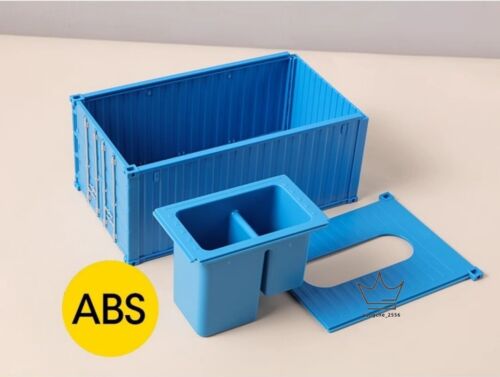 1:28 Industrial Shipping Container Tissue Box ABS Napkin Paper Container Kitchen - Picture 19 of 38