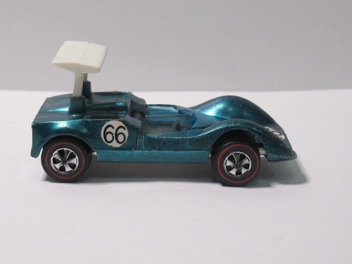 1968 Hot Wheels Redline Aqua Chaparral 2G - Picture 4 of 10