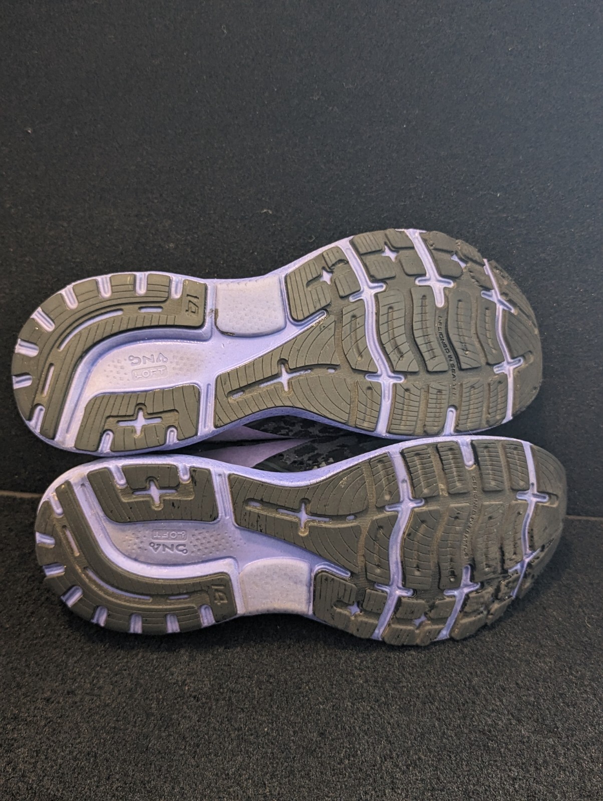 Size 11 Brooks Ghost 14 Electric Cheetah Run Wild Black Purple W for sale online eBay