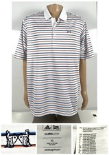 National Golf Links of America NGLA ADIDAS Polo Golf Shirt  Men's Size XL White