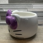 New Hello Kitty Face Purple Bow Sculpted Coffee Mug By Sanrio & Silver Buffalo — photo 6