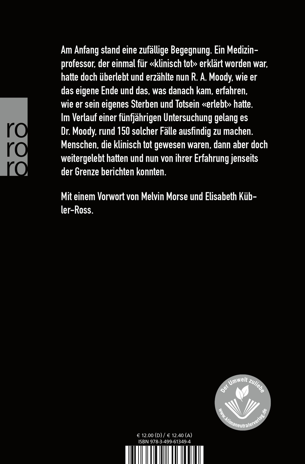 Thumbnail - Raymond A. Moody / Leben Nach Dem Tod / 9783499613494