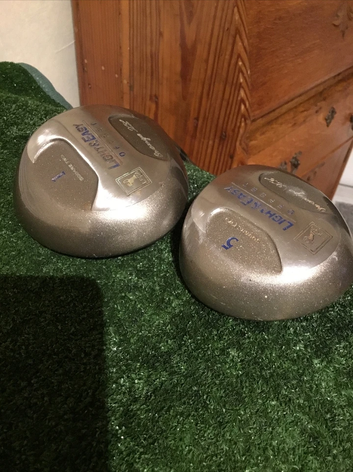 Square Two Ladies Light & Easy Offset XL Driver -5 Woods Set Graphite Shafts - Image 2 of 4