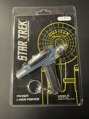 Rare Star Trek TOS Phaser Laser Pointer 2013 Anovos P2 NEW NIP 1:2 Scale Prop
