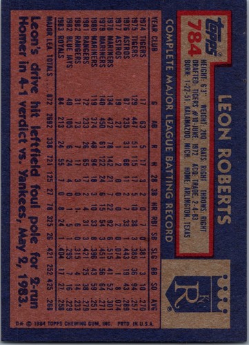 1984 TOPPS Baseball COMPLETE Your SET Cards 601-792 Buy 2 Get 2 Free 1984 Topps - Picture 228 of 234