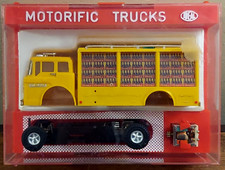 Vtg IDEAL Motorific Ford Tri-Cola Beverage Truck w/ Motor Chassis and RARE Case 