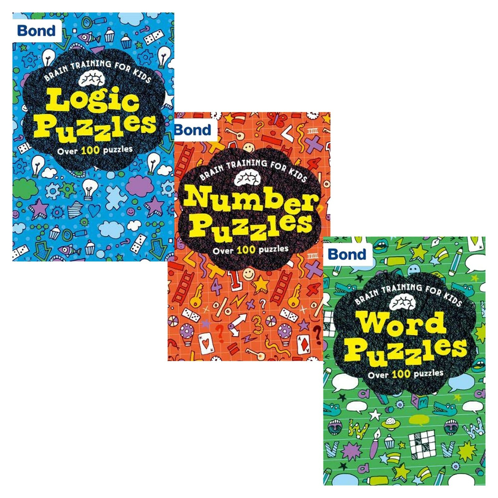 Bond Brain Training Puzzles for Kids Oxford 3 Books - Age 7-9 - Paperback - Image 7
