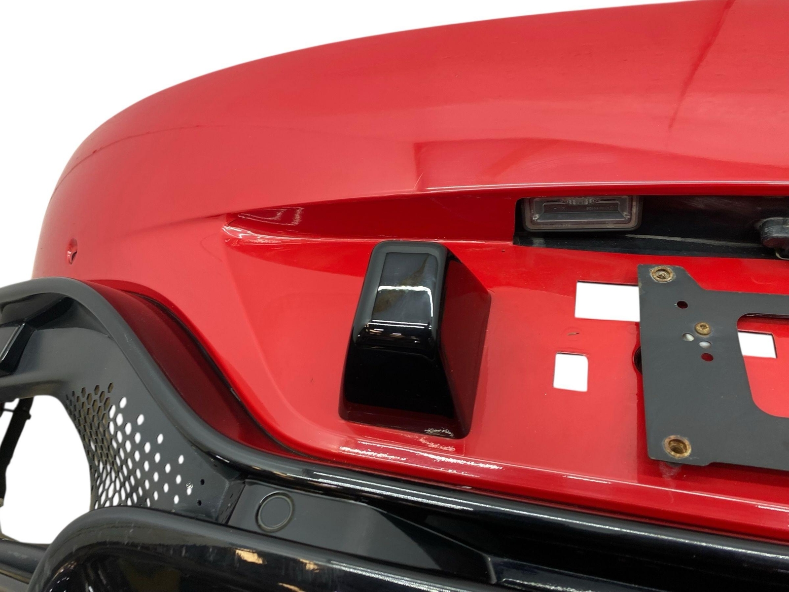 2019-2023 ASTON MARTIN VANTAGE OEM REAR BUMPER COVER ASSEMBLY | SUFFOLK RED USR