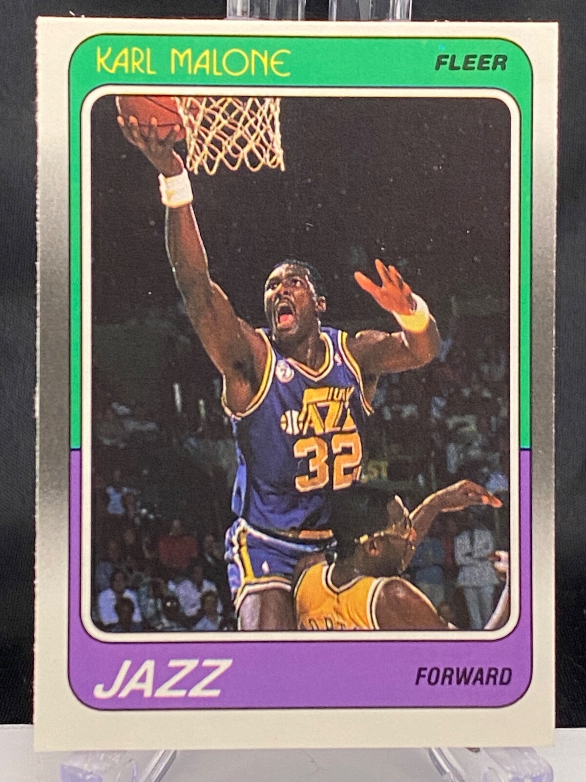 1988-89 Fleer Karl Malone #114 Utah Jazz 🔥🔥