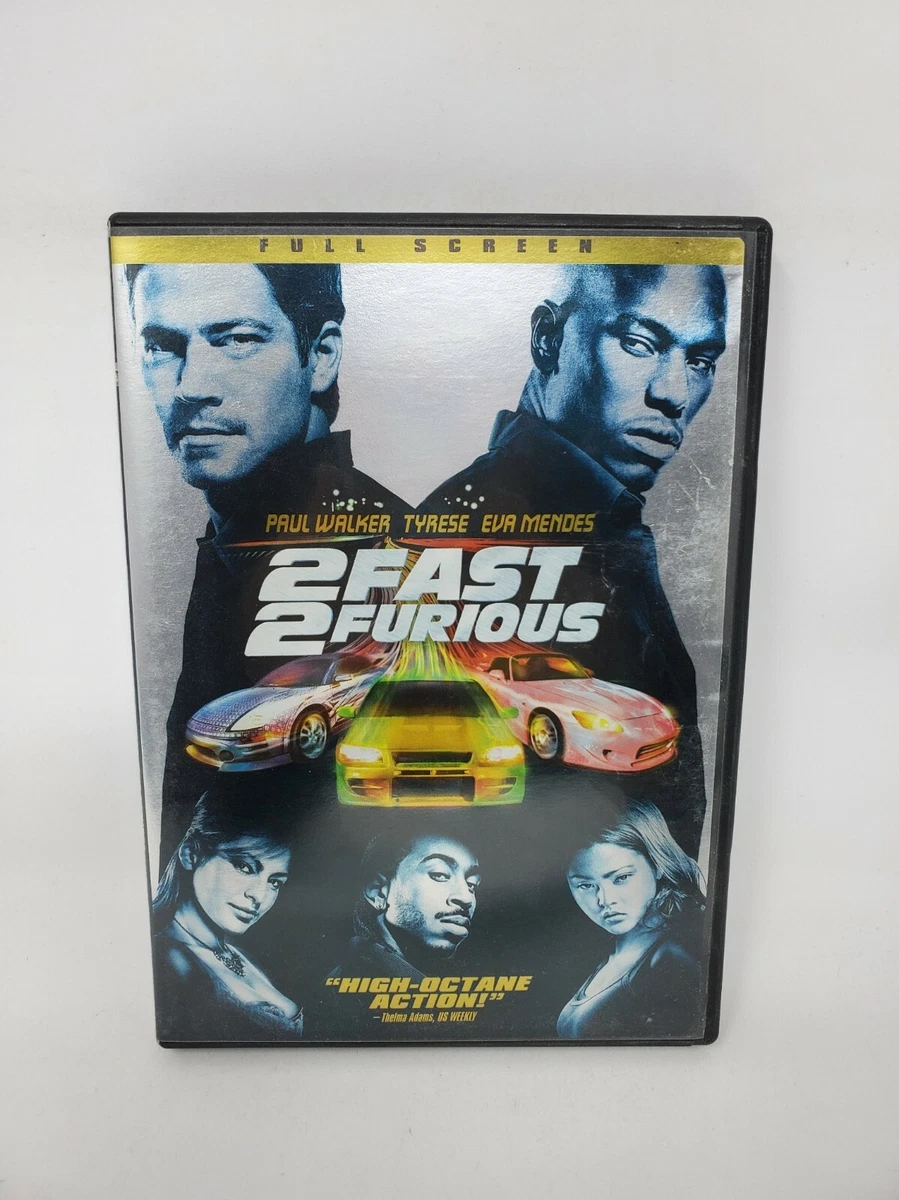 2 Fast 2 Furious DVD Full Screen Action Movie FREE SHIPPING eBay