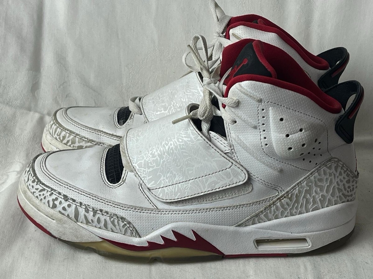 まーたん Nike Air Jordan Son Of Mars White/red/black Men Sneakers