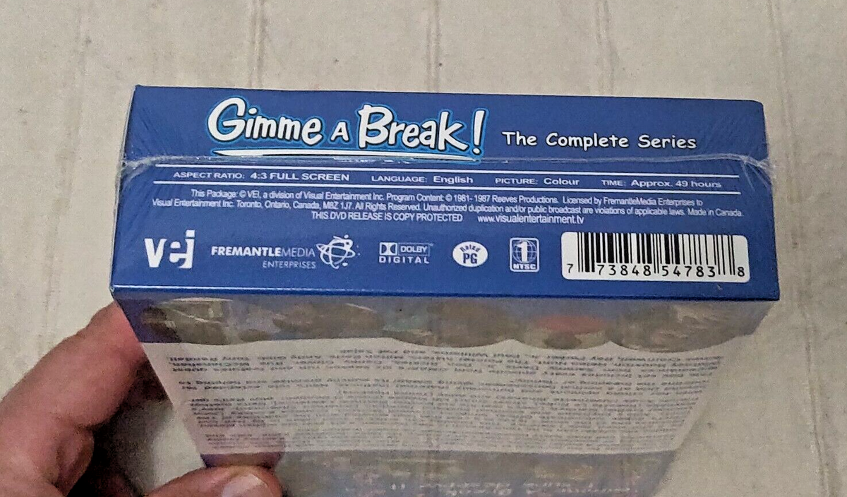 Gimme a Break Complete TV Series Season 1-6 NEW & SEALED 18 Gimme a Break Complete TV Series Season 1-6 NEW & SEALED 18
