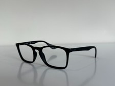 Ray Ban RB 7045 5364 Rectangle Matte Black Eyeglasses Optical Frame 53-18-140
