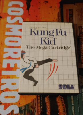 Kung Fu Kid (1987) Sega Master System (Modul, Manual, Box) working CIB 8-bit