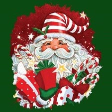 Magical Santa Christmas  Sweatshirt /Longsleeved Tshirt  Sizes/Colors