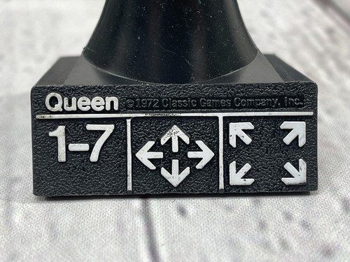 Vintage 1972 Chess Set “The EDUCATOR” Collectors Series Edition V Chess Set HTF - Picture 7 of 8