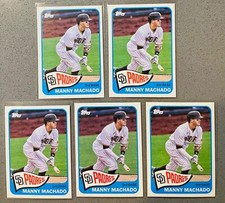 Manny Machado (5) Lot 2021 Topps Series 2 1965 Redux Baseball MLB #T65-42 Padres