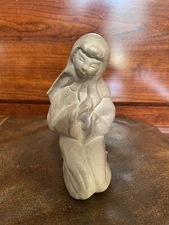 KAY FINCH FIGURINE Praying Mary Nativity Vintage