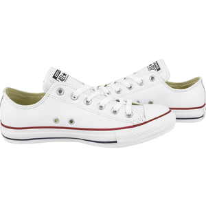 converse blanco de cuero