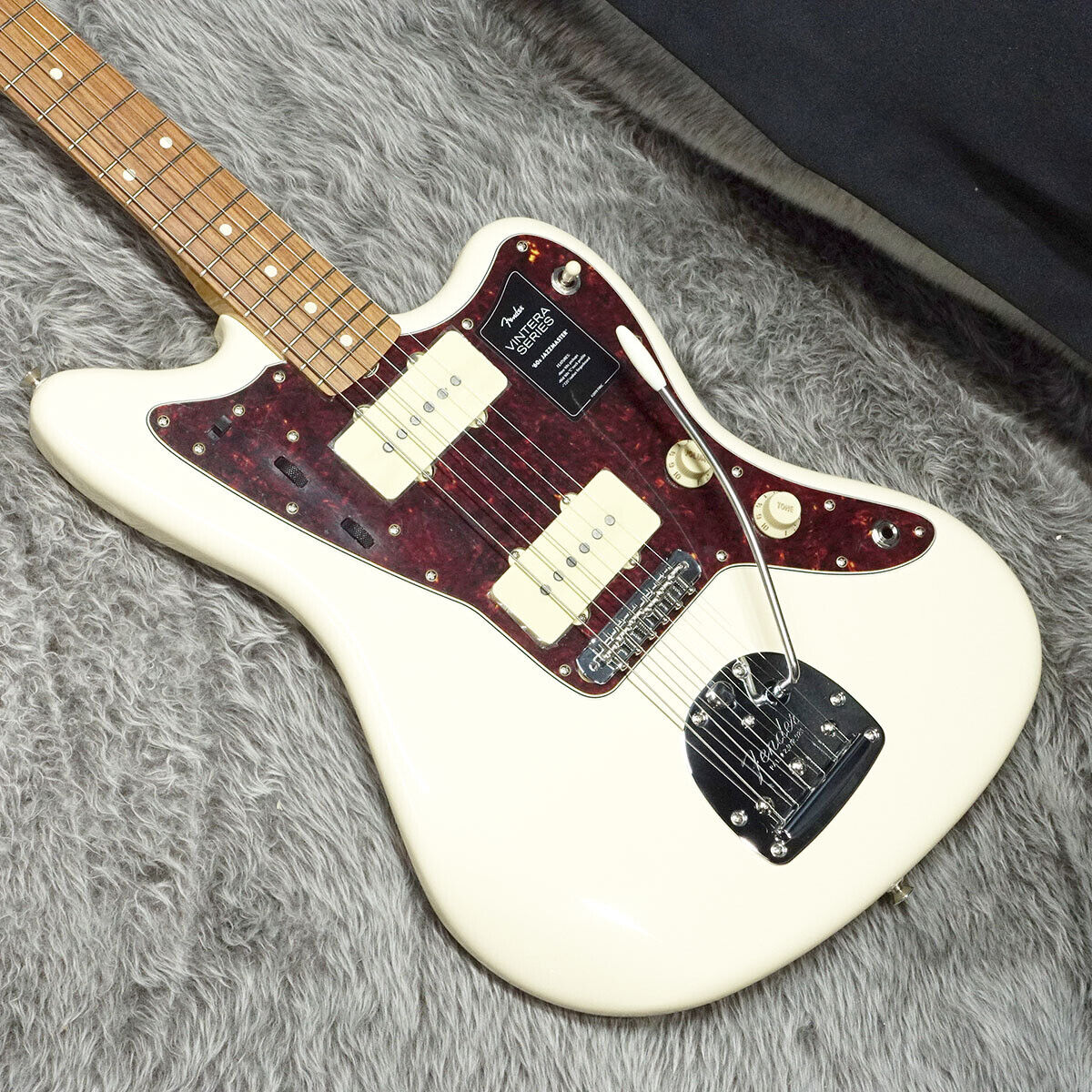 Fender: Vintera 60s Jazzmaster PF Olympic White Electric Guitar