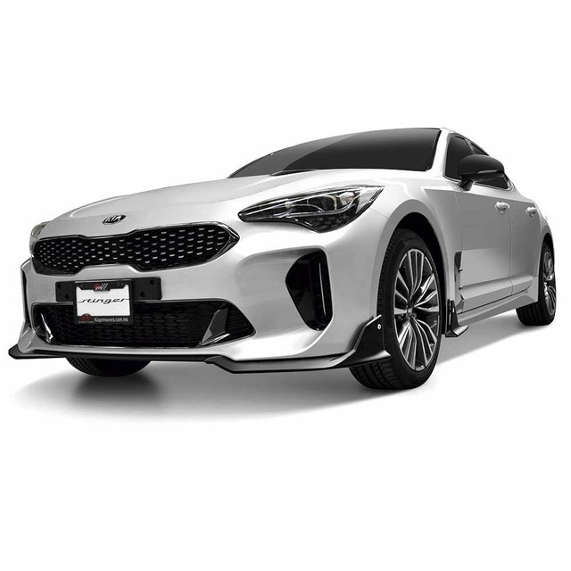 Fits 1821 KIA Stinger GT Urethane Ground Effects Body Kit Satin Black