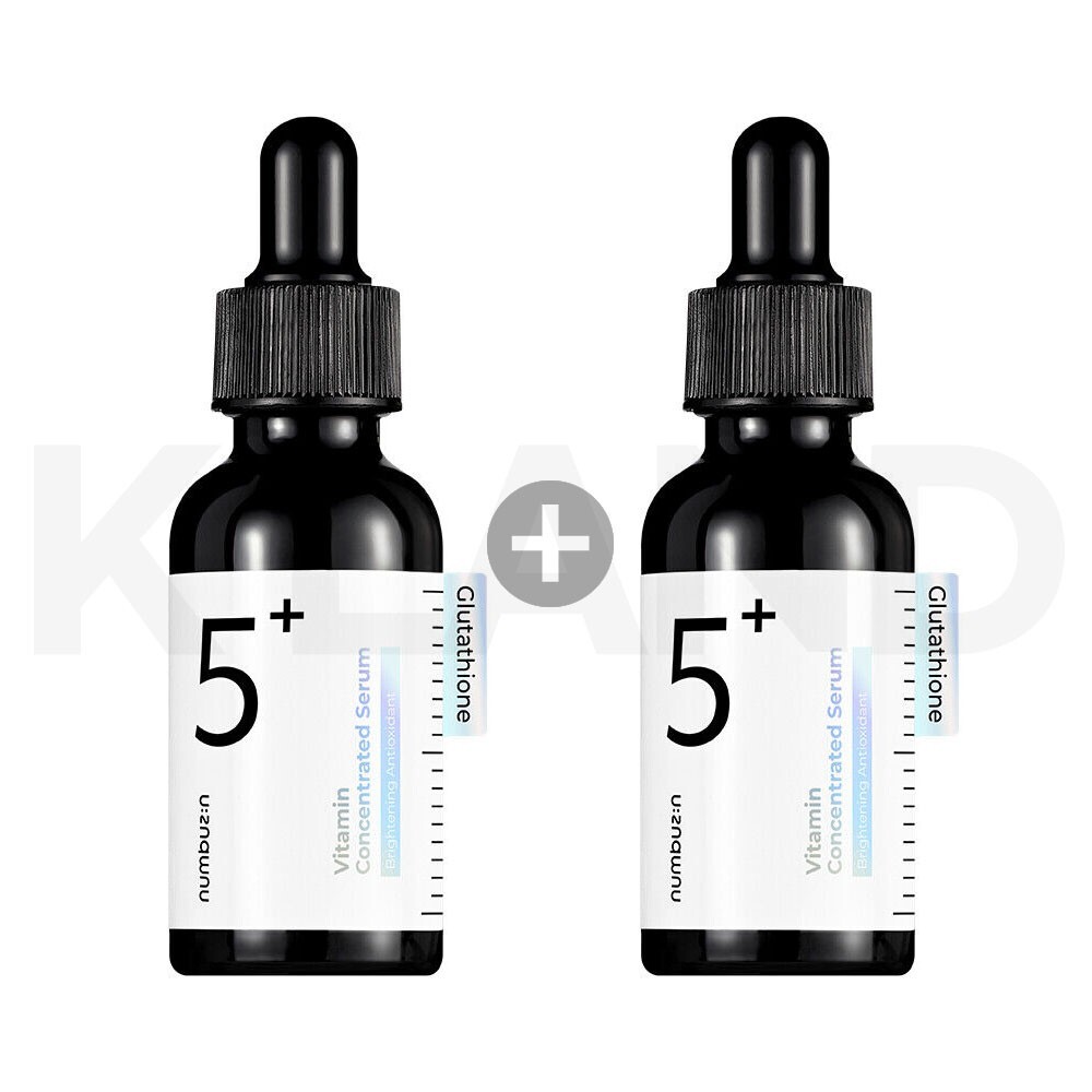 NUMBUZIN No.5 Glutathione Vitamin Concentrated Serum 30ml+30ml K-Beauty NUMBUZIN No.5 Glutathione Vitamin Concentrated Serum 30ml+30ml K-Beauty