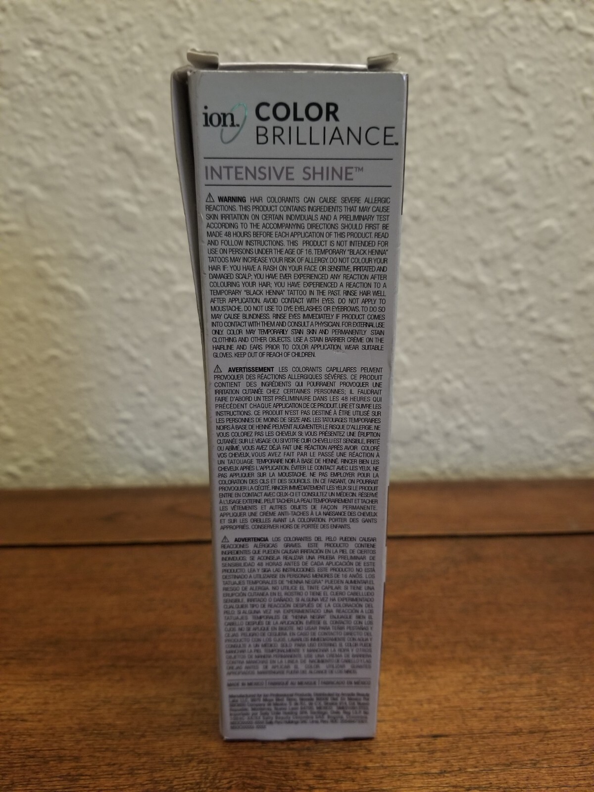 ION Brights Semi-Permanent Creme Hair Color Dye Smokey Amethyst NIB
