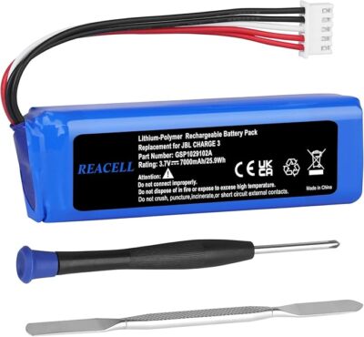 1X Akku für JBL Charge 3 BL GSP1029102A Li-Polymer 7000 mAh 3,7 V Battery