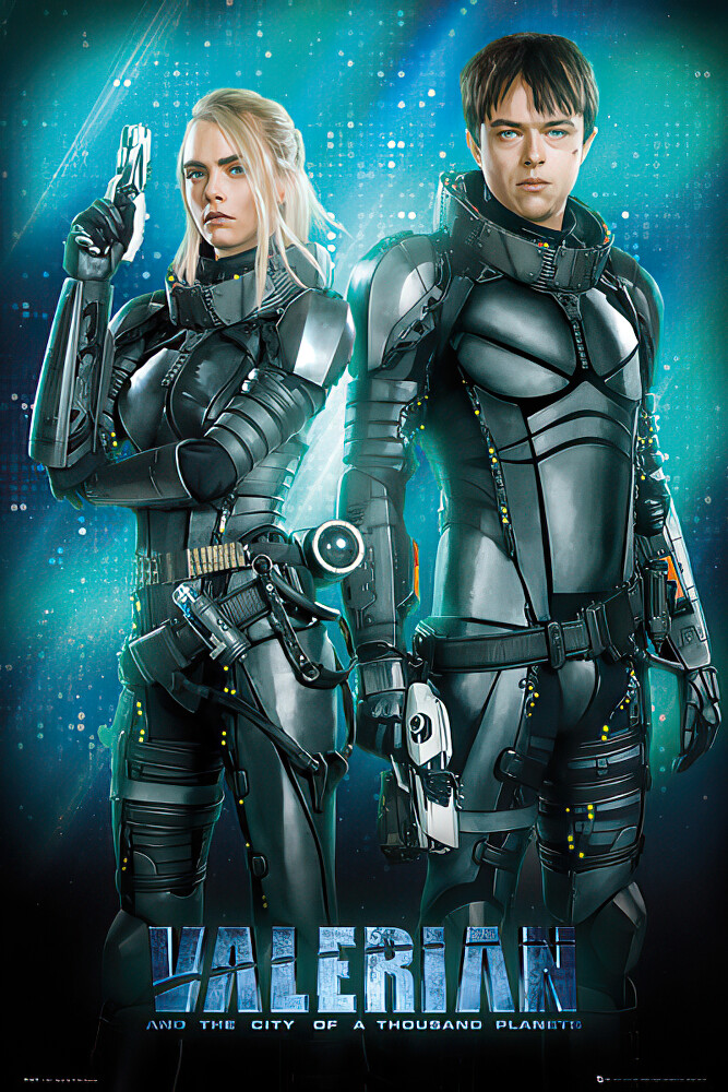 Valerian And The City Of A Thousand Planets - Movie Poster (Duo