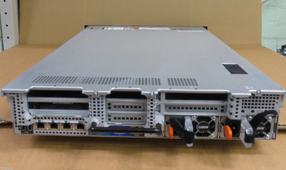 Dell PowerEdge R820 4 x Intel Xeon E5-4650 8-Core  2.7GHz 192GB RAM 2U Server - Image 2 of 2