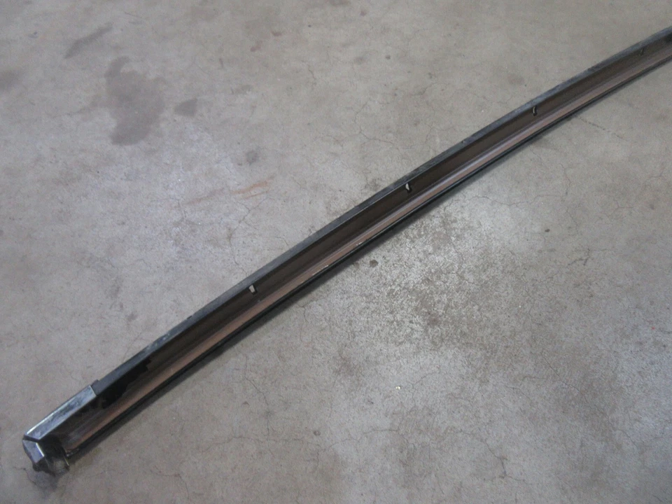 1975-1981 Chevrolet Camaro exterior roof edge weather seal mount trim PASSENGER - Image 2 of 4