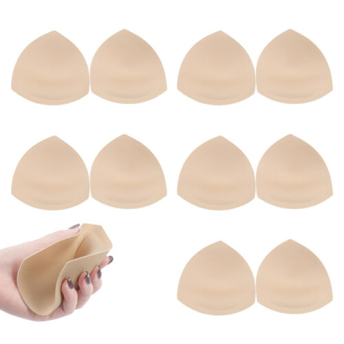 5Pair Women Foam Top Bra Pads Pair Insert Breast Enhancer Push Up Pad Swim Wear